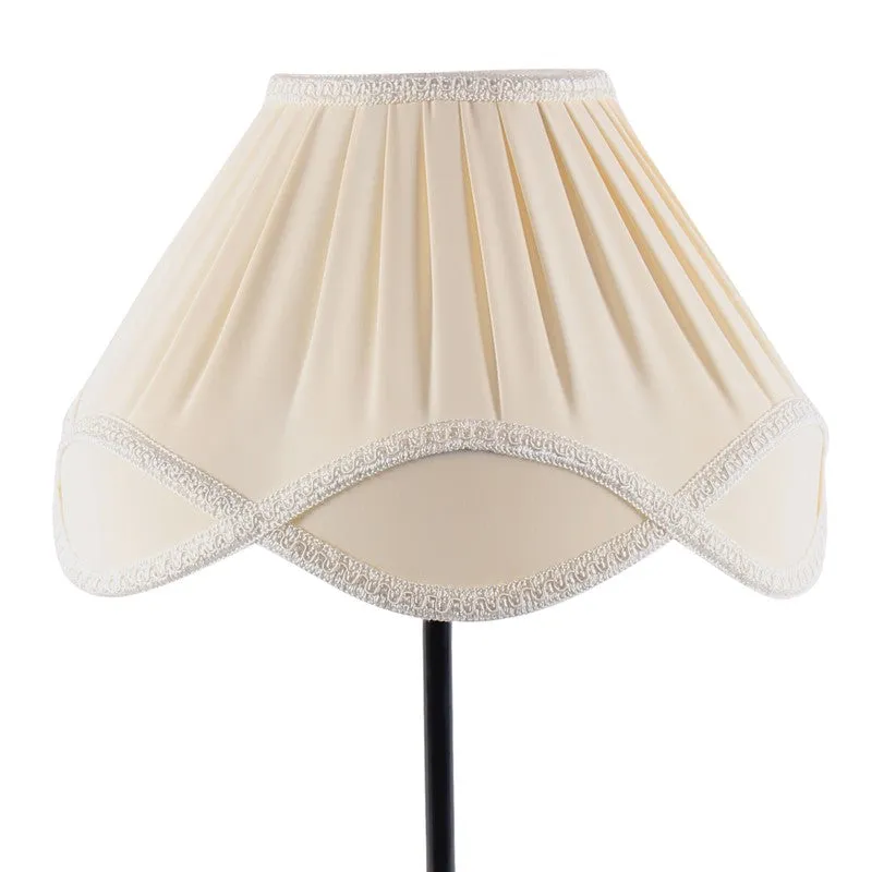 Flamiraen Cotton Table Lamp With Iron Base - Ivory media 7
