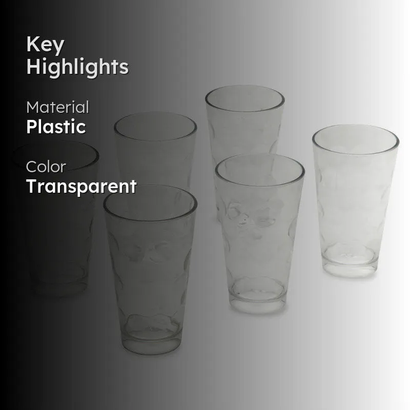 Dixon Transparent Glass - Set Of Six media 2