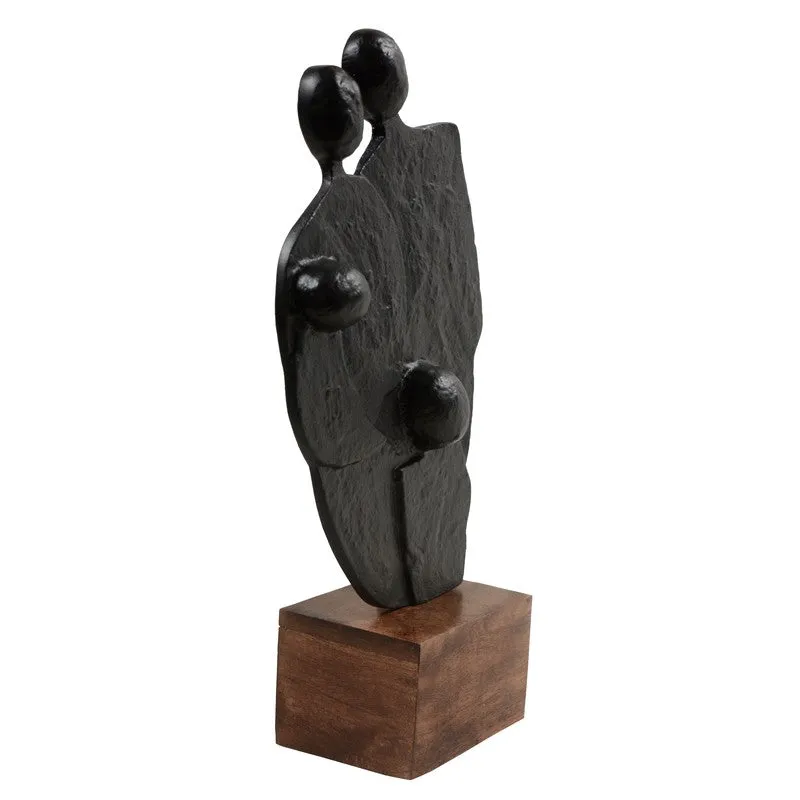 Cherish Family Black Showpiece media 4