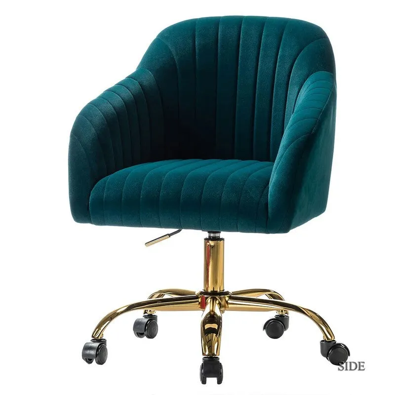Seaton Metal Office Chair - Blue media 7
