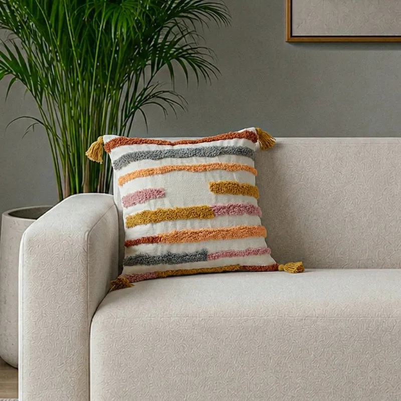 Boho Rainbow Cushion Cover media 1