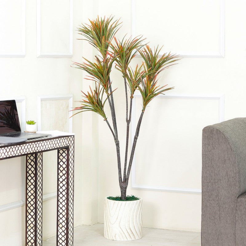 Artificial Green Yucca Plant Without Pot - 5.2 Feet