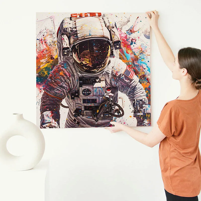 Splash Of Space Canvas Wall Art media 4