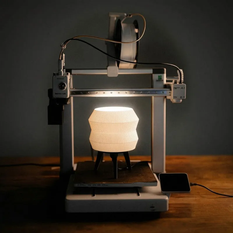 Fig Living Layers Edition Echo Lamp - OffWhite media 4