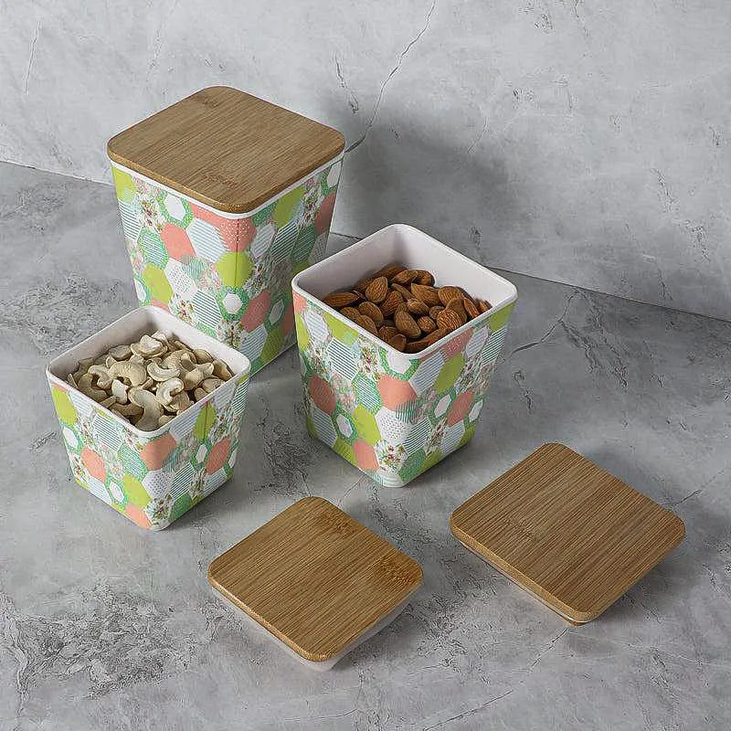 Abso Stack Condiment Container with Lid (450 mL/750 mL/1140 mL)- Set Of Three media 5