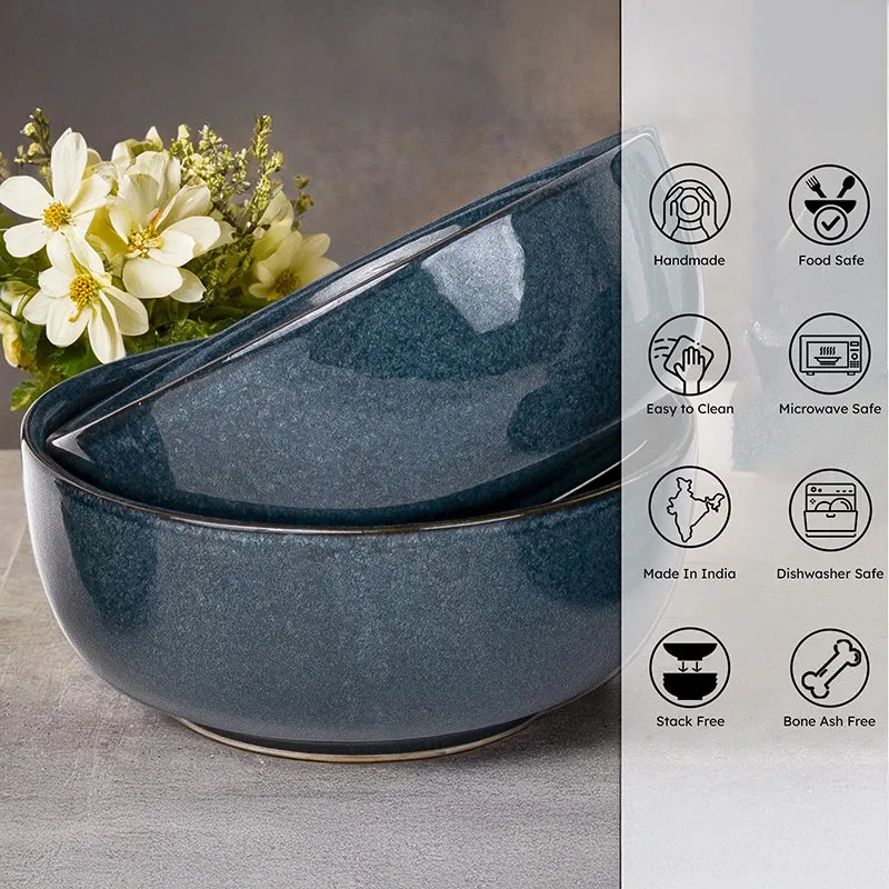 Petra Form Serving Bowl (1000 mL) - Set Of Two media 3