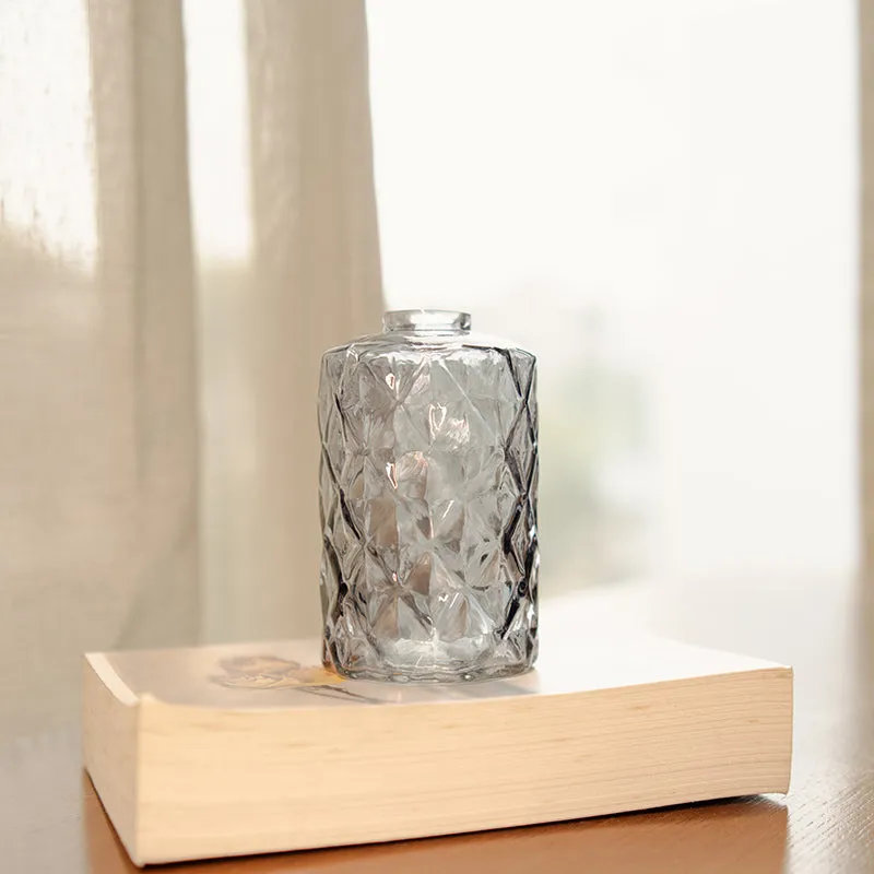 Elegant Glass Vase With Dried Flower Bunch media 7
