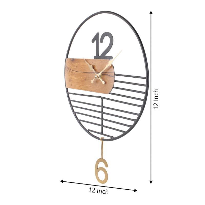 Brosa Abstract Wall Clock media 5
