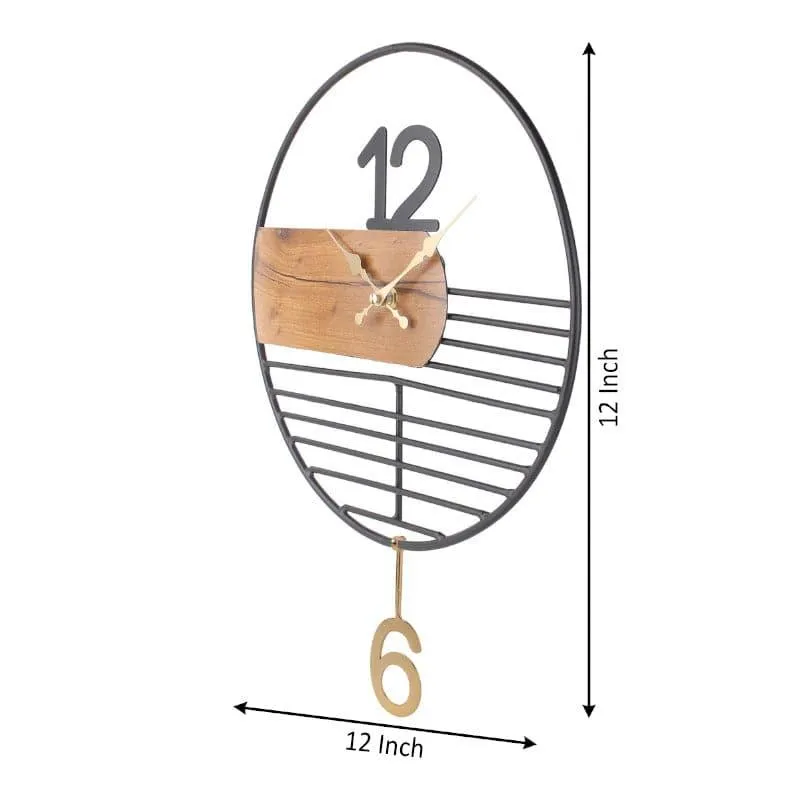 Brosa Abstract Wall Clock media 5
