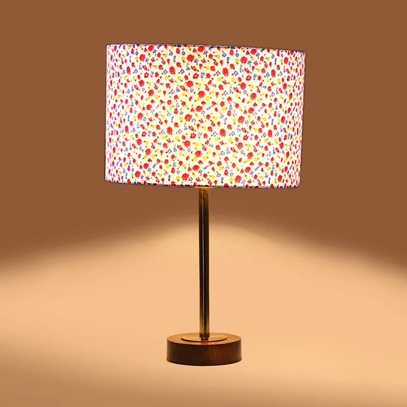 Fleura Rodin Multicolor Wooden Table Lamp media 6