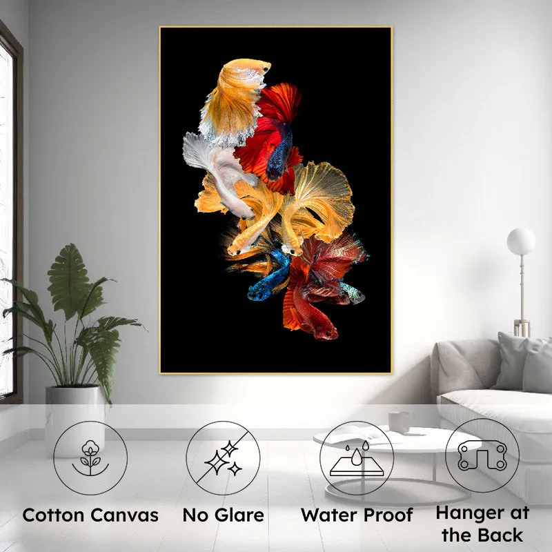 Color Gleam Black Wall Painting media 7