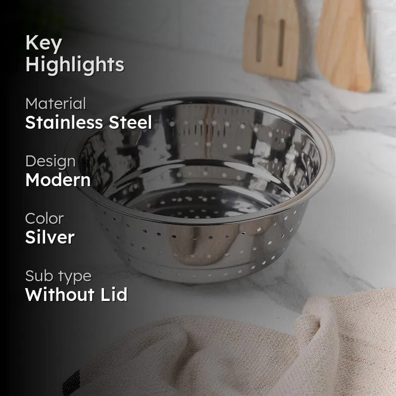 Drizzle Drain Stainless Steel Strainer - 17 CM media 2