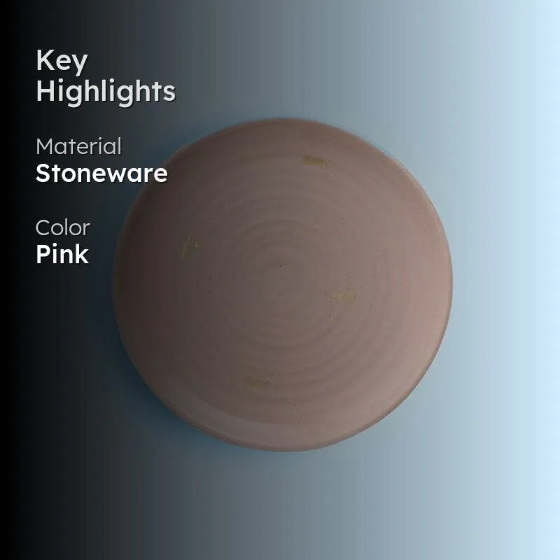 Ganga Quarter Plate (Old Rose) media 2
