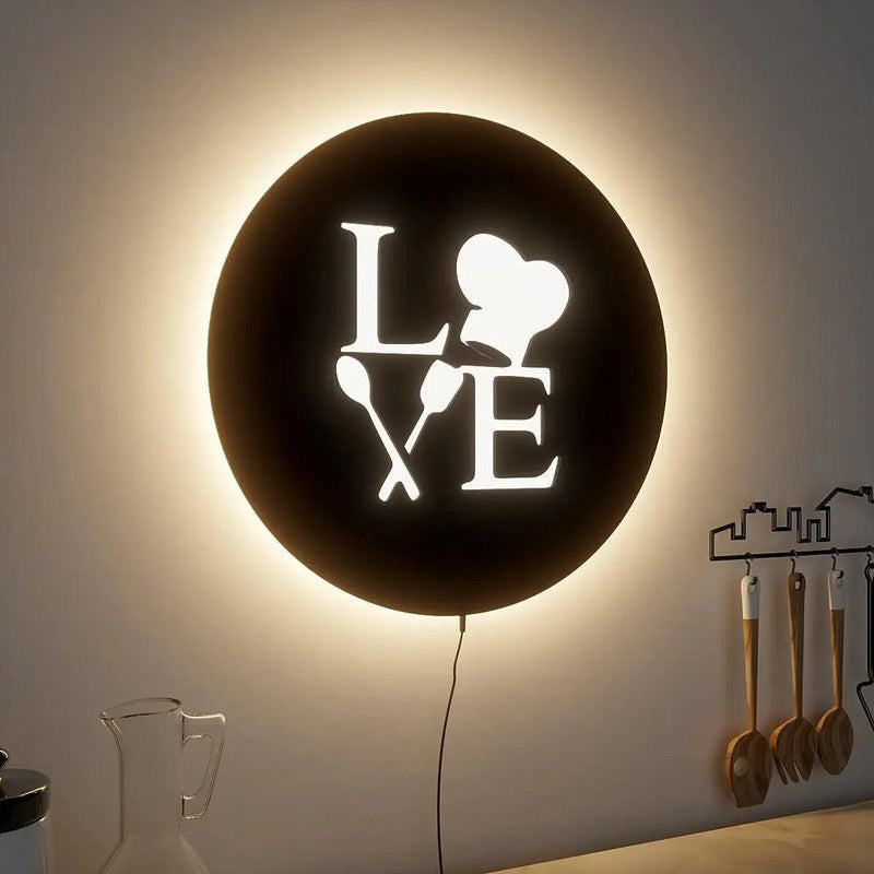 SoulMate Backlt MDF Wall Accent media 4