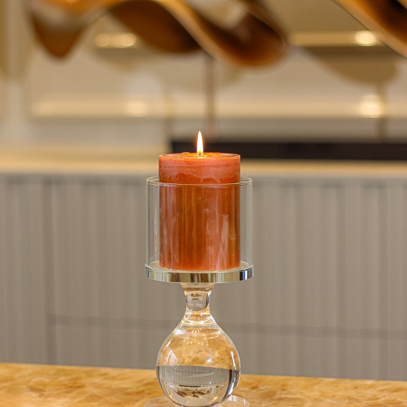 Celestique Light Crystal Candle Holder media 3
