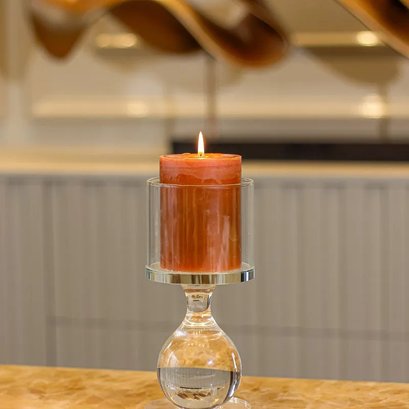 Celestique Light Crystal Candle Holder media 3