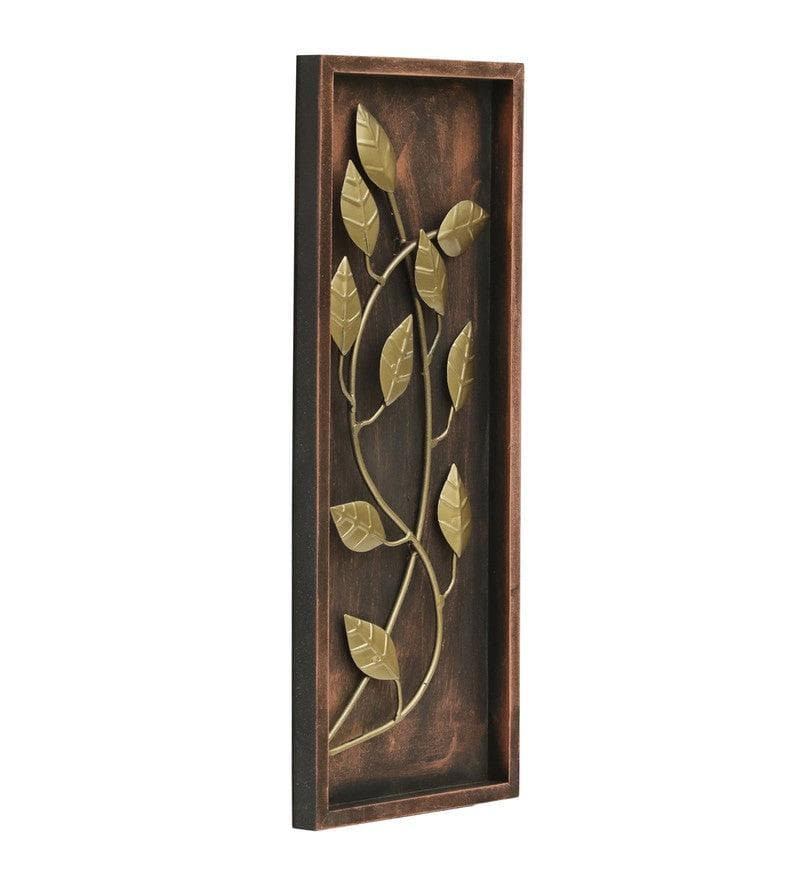 Twining Leaves Metal Wall Accent media 3