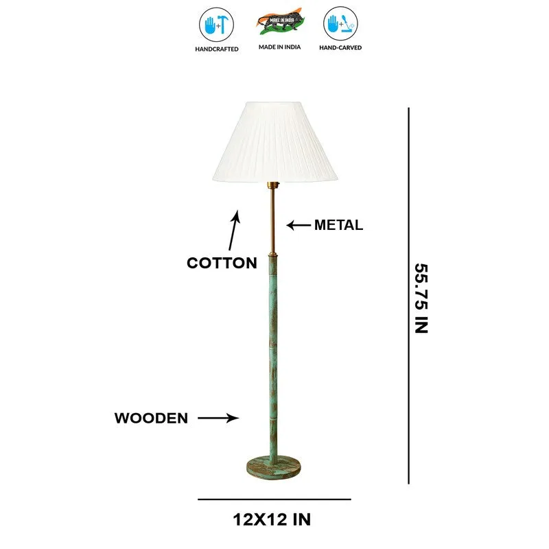 Luna Light Wooden Floor Lamp media 9