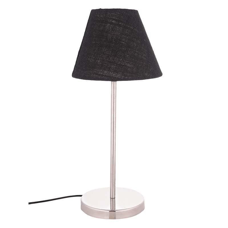 Classy Fabric Table Lamp - Black,Silver media 4