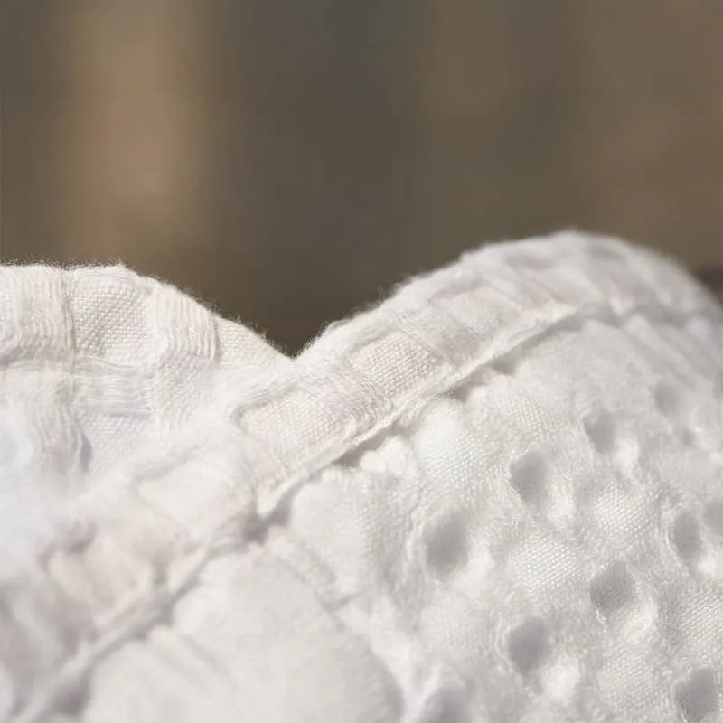 Simera Textured Waffle Bath Towel media 4