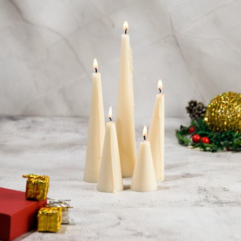 Sunshine Set of 5 Candles - Cinnamon Roll Scented image 5
