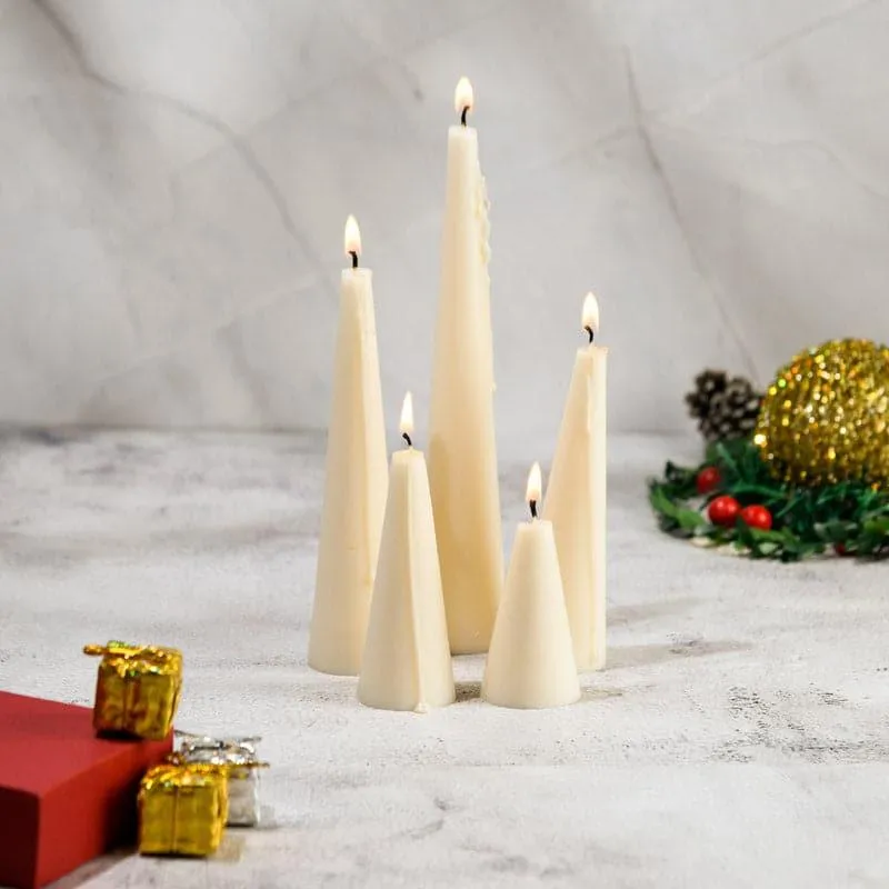 Sunshine Set of 5 Candles - Cinnamon Roll Scented media 5