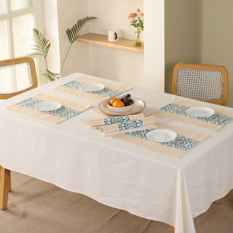 Ethnic Aura Canvas Table Mats - Set Of Six