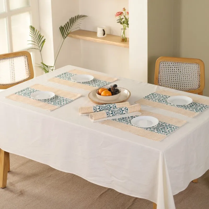 Ethnic Aura Canvas Table Mats - Set Of Six media 1
