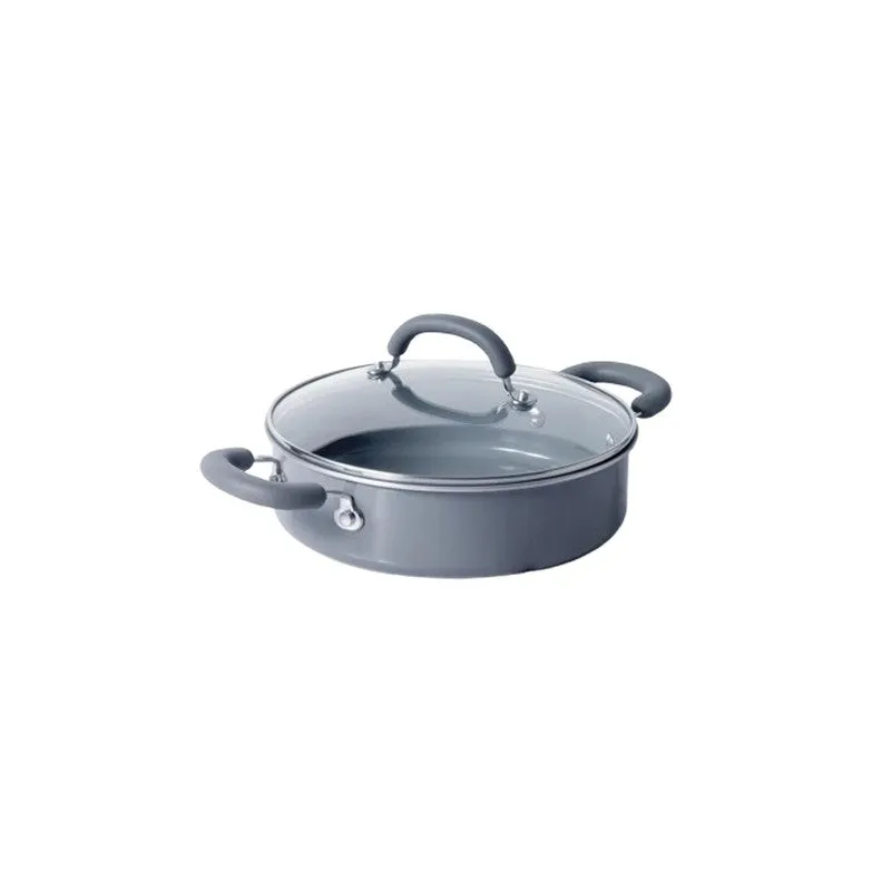 Meyer Ceramic Coated Kadhai With Lid - 2850 mL media 7