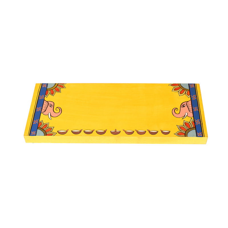 Gajendra Yellow Pooja Chowki media 4