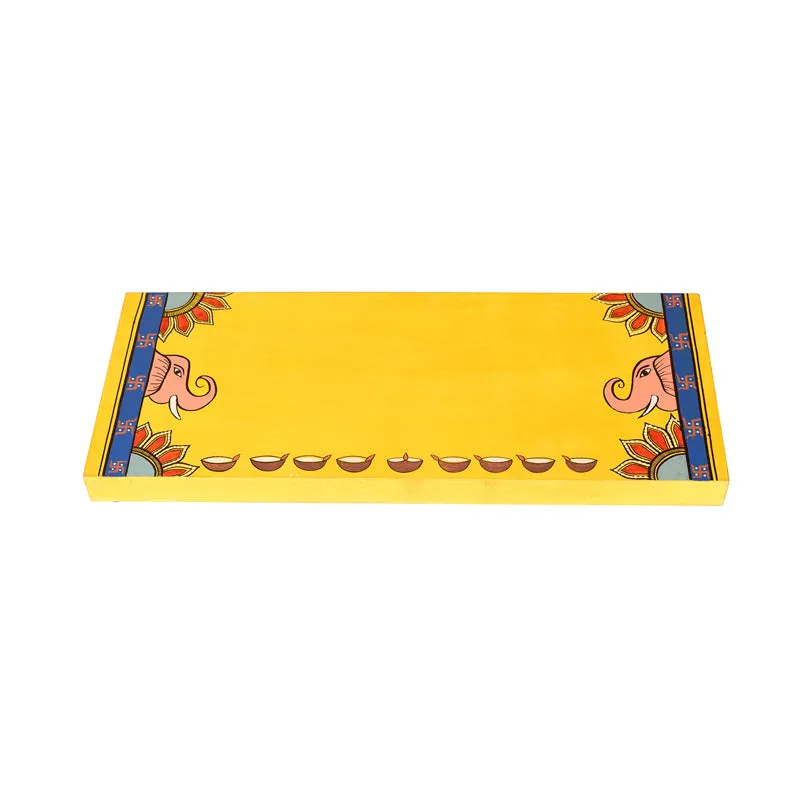 Gajendra Yellow Pooja Chowki media 4