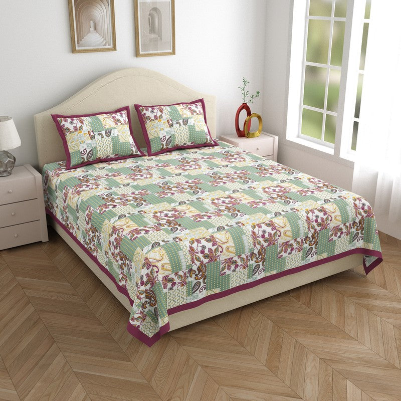 Beige,Green