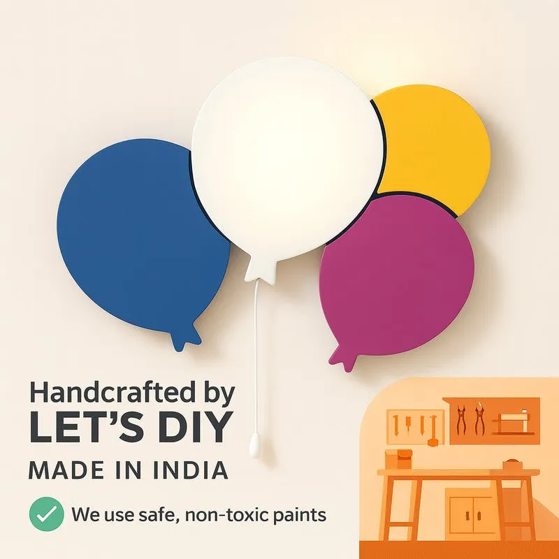 Balloon Glow Battery Operated MDF Wall Lamp media 9