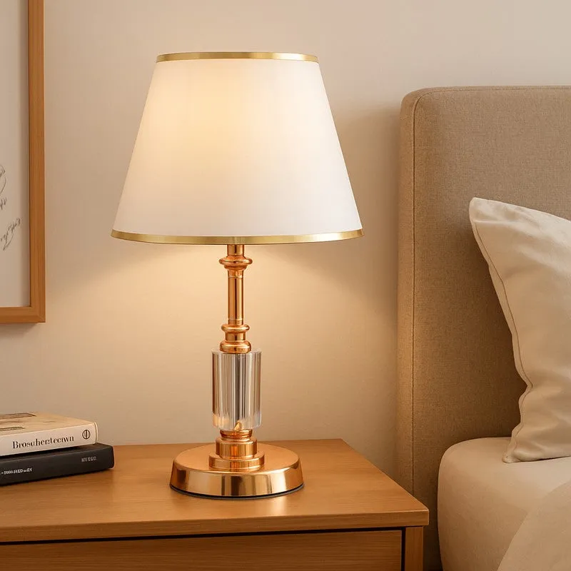 Shinora Metal Table Lamp - White media 1