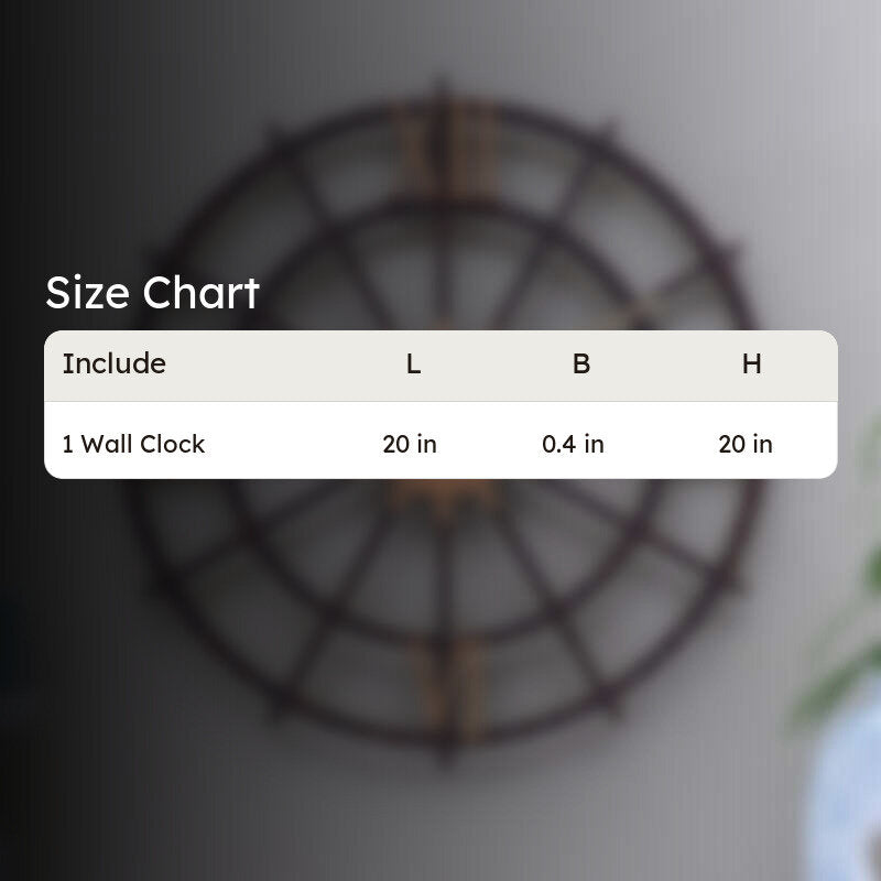 Shina Wall Clock media 7