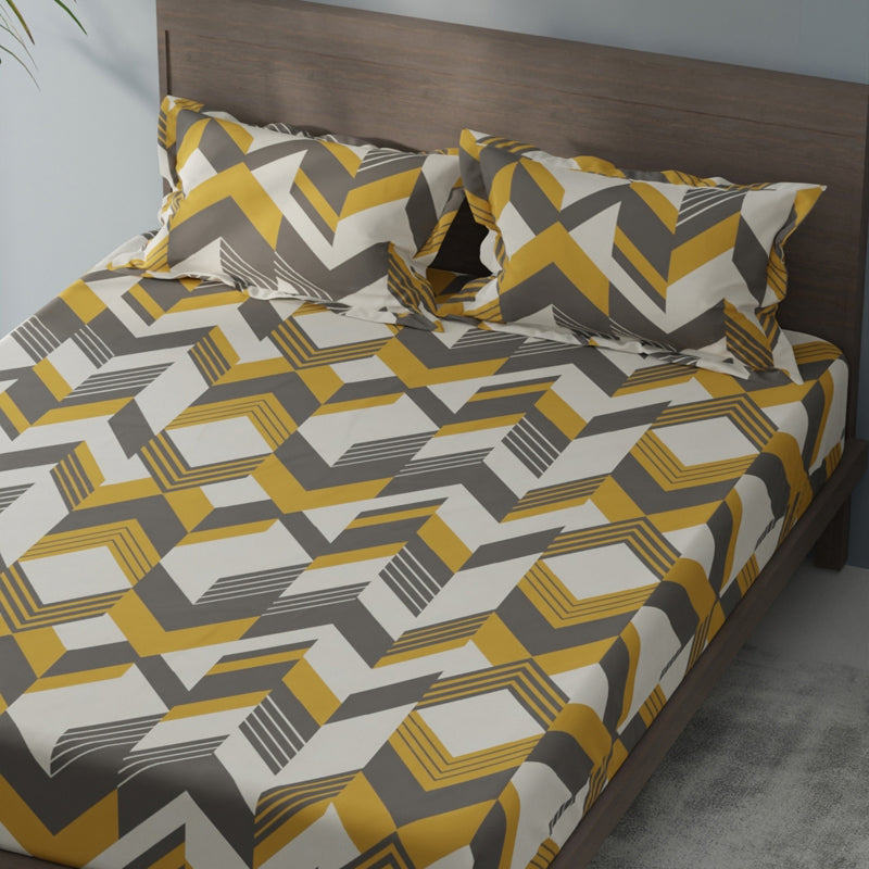 Tartan Single Microfiber Bedsheet - 120 GSM media 5