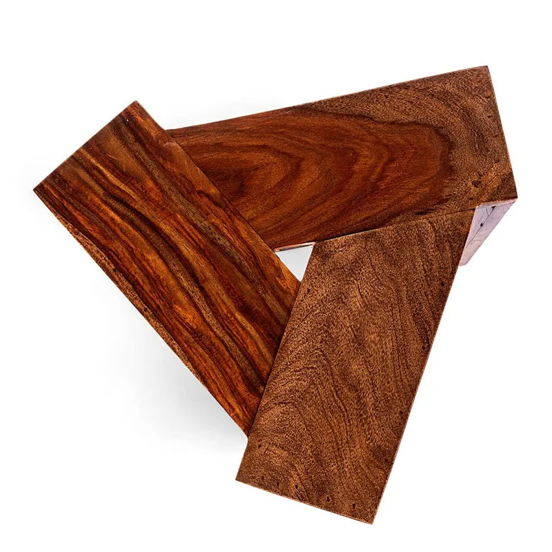 Jverox Sheesham Wooden Side & Bedside Table - Brown media 6