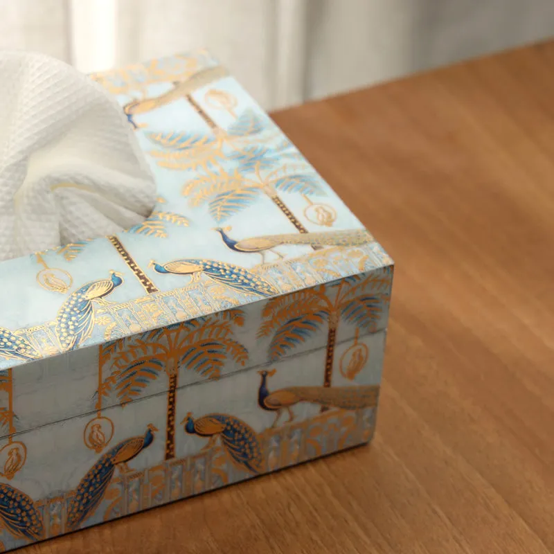 Mayura Neela Tissue Box media 3