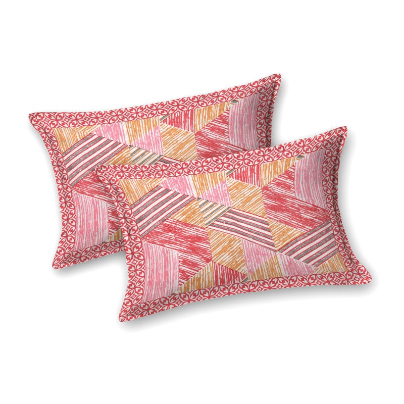 Softio Cotton Bedsheet (Pink) - 240 TC media 5