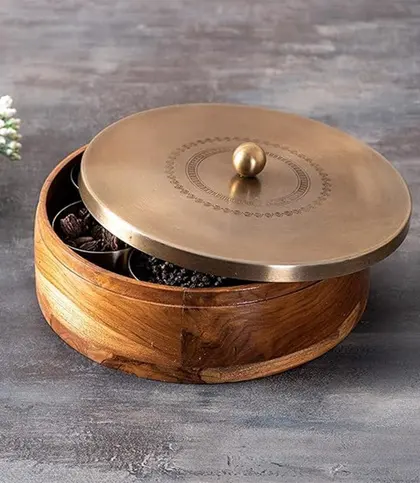 Stainless Steel · Wood