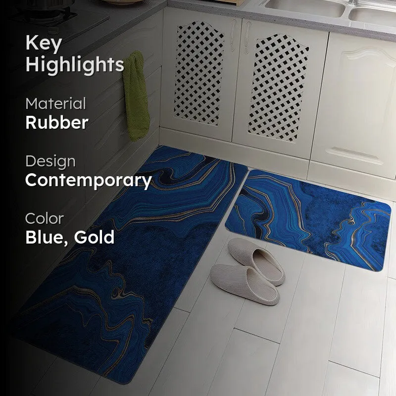 Silmora Rubber Kitchen Floor Mats - Set of Two media 2