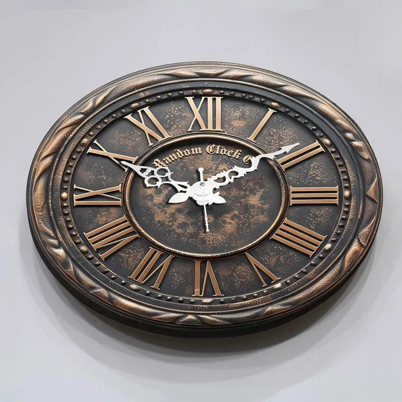 Winona Retro 3D Printed MDF Wall Clock media 7