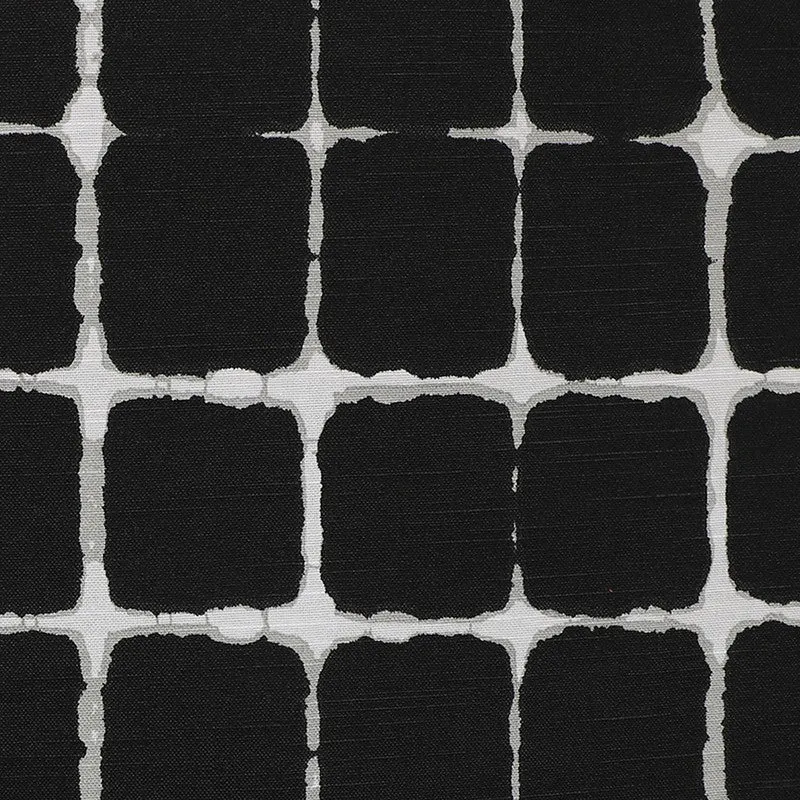 Timeless Plaid Curtain - Black media 6