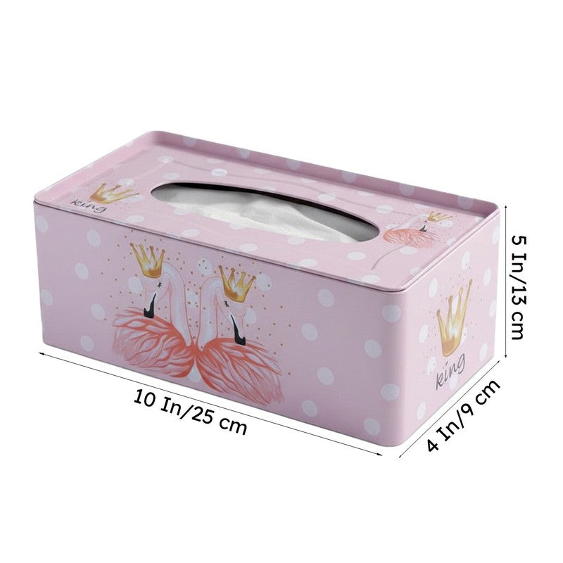 Flamingo Shine Tissue Box media 7