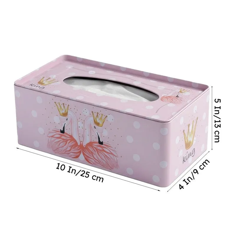 Flamingo Shine Tissue Box media 7