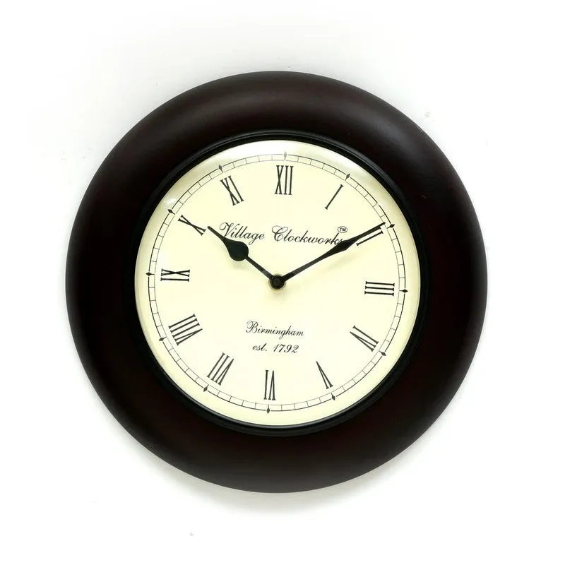 Virelle Dial Wood Wall Clock media 3