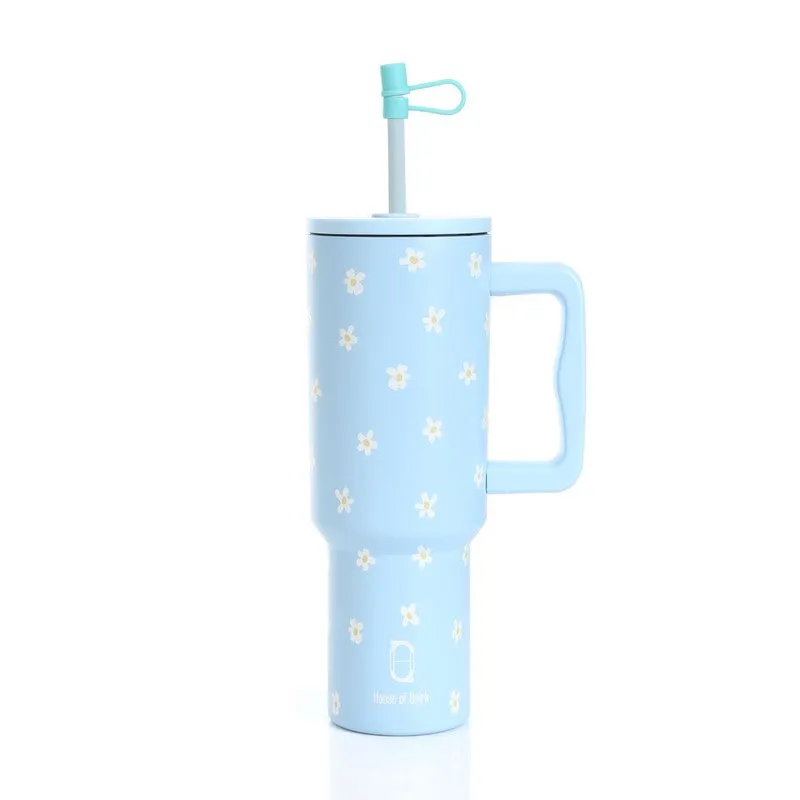 Petite Floral Stainless Steel Tumbler - 1200 ML media 4
