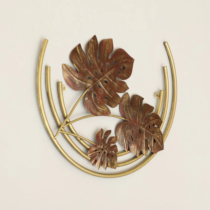 Zlata Monstera Metal Wall Accent media 1