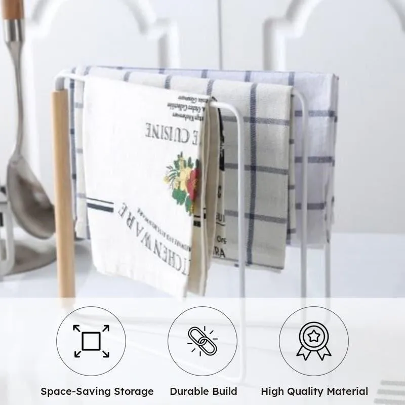 Wipe Mate Foldable Napkin Holder - Modern White Design media 5