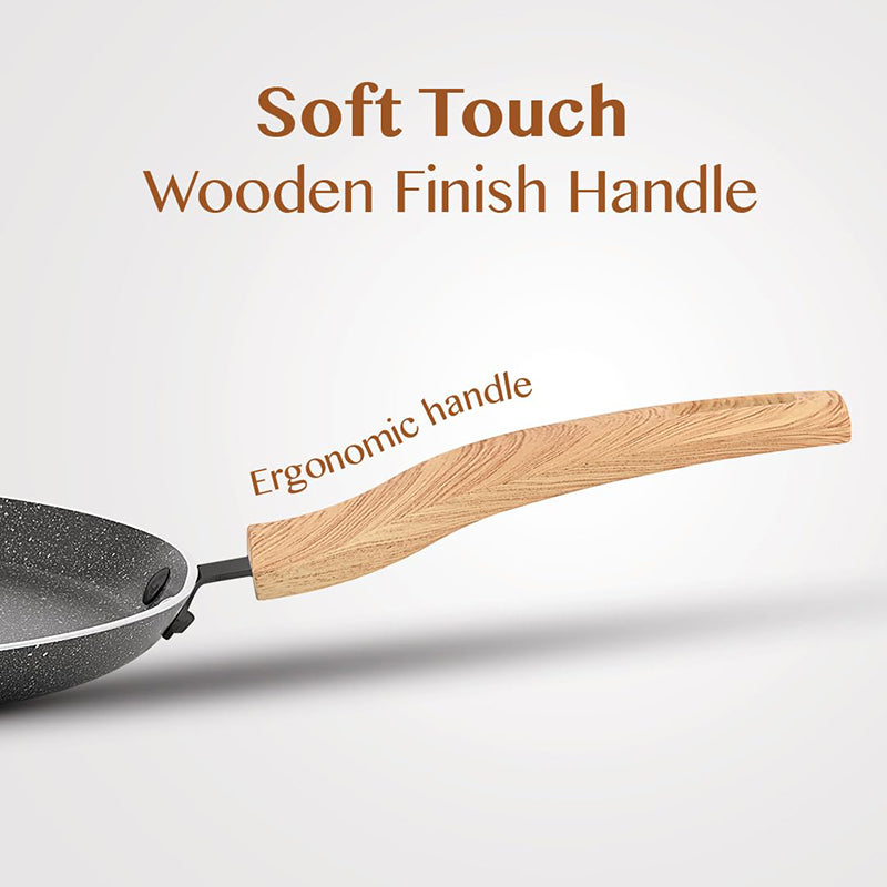 Bergner Terra Black Induction Safe Non-Stick Dosa Tawa - 29 cm media 4